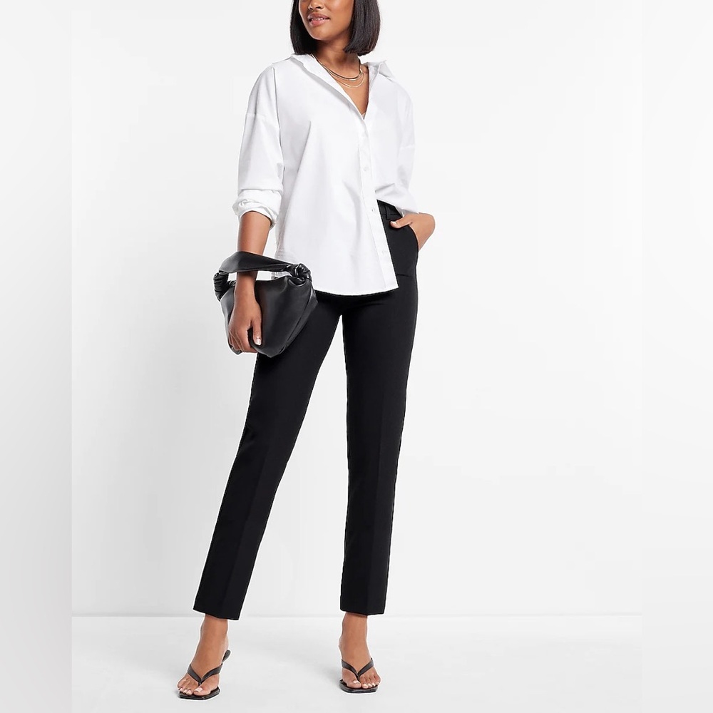 Editor Super High Waisted Straight Ankle Pant- NWT
